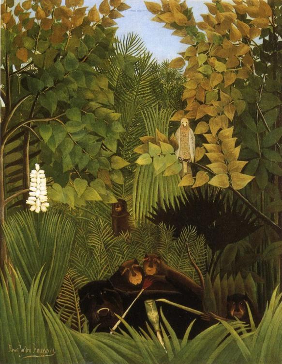 Henri Rousseau Merry Jesters